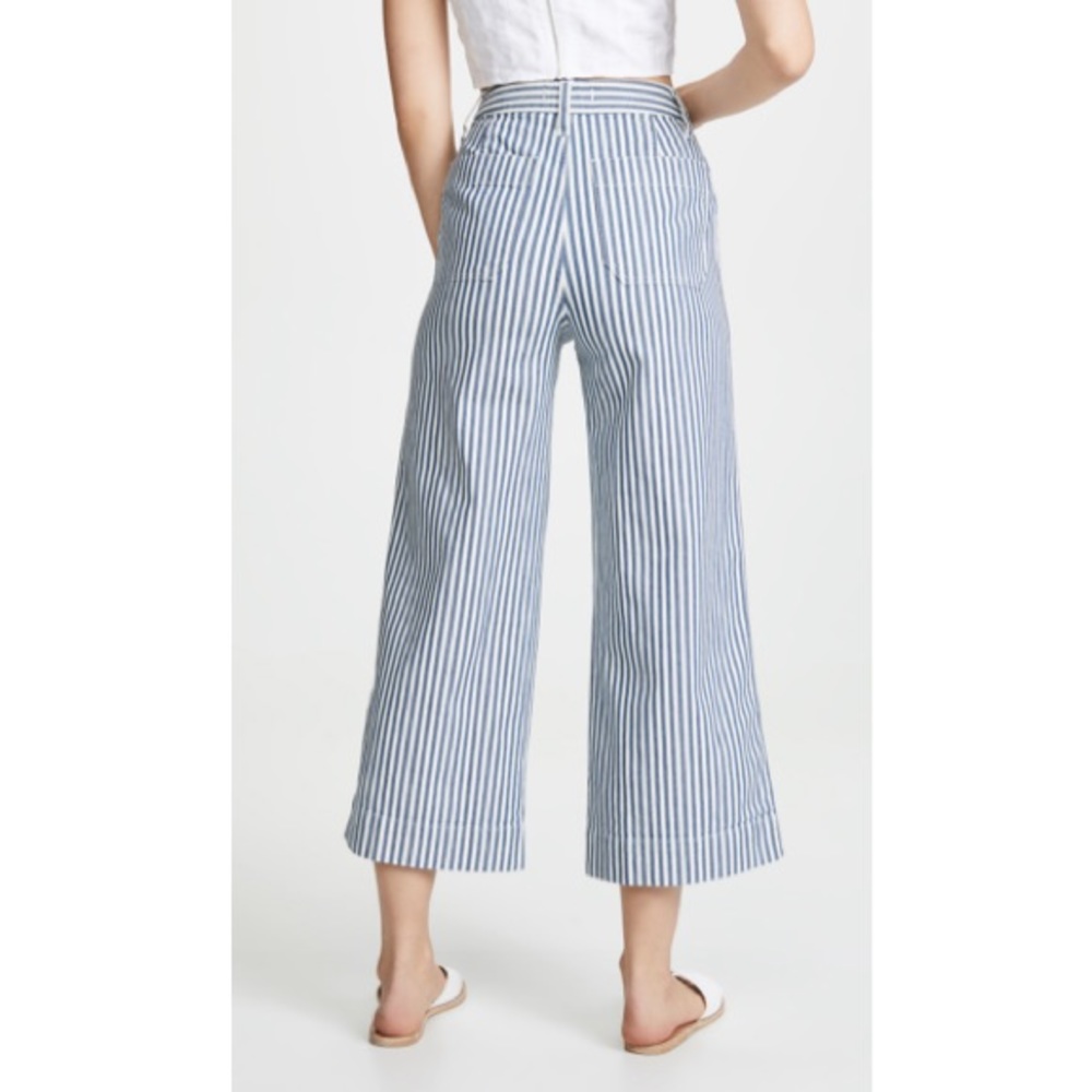 Madewell Emmett Wide Leg Crop Pants - Picture 2 of 7